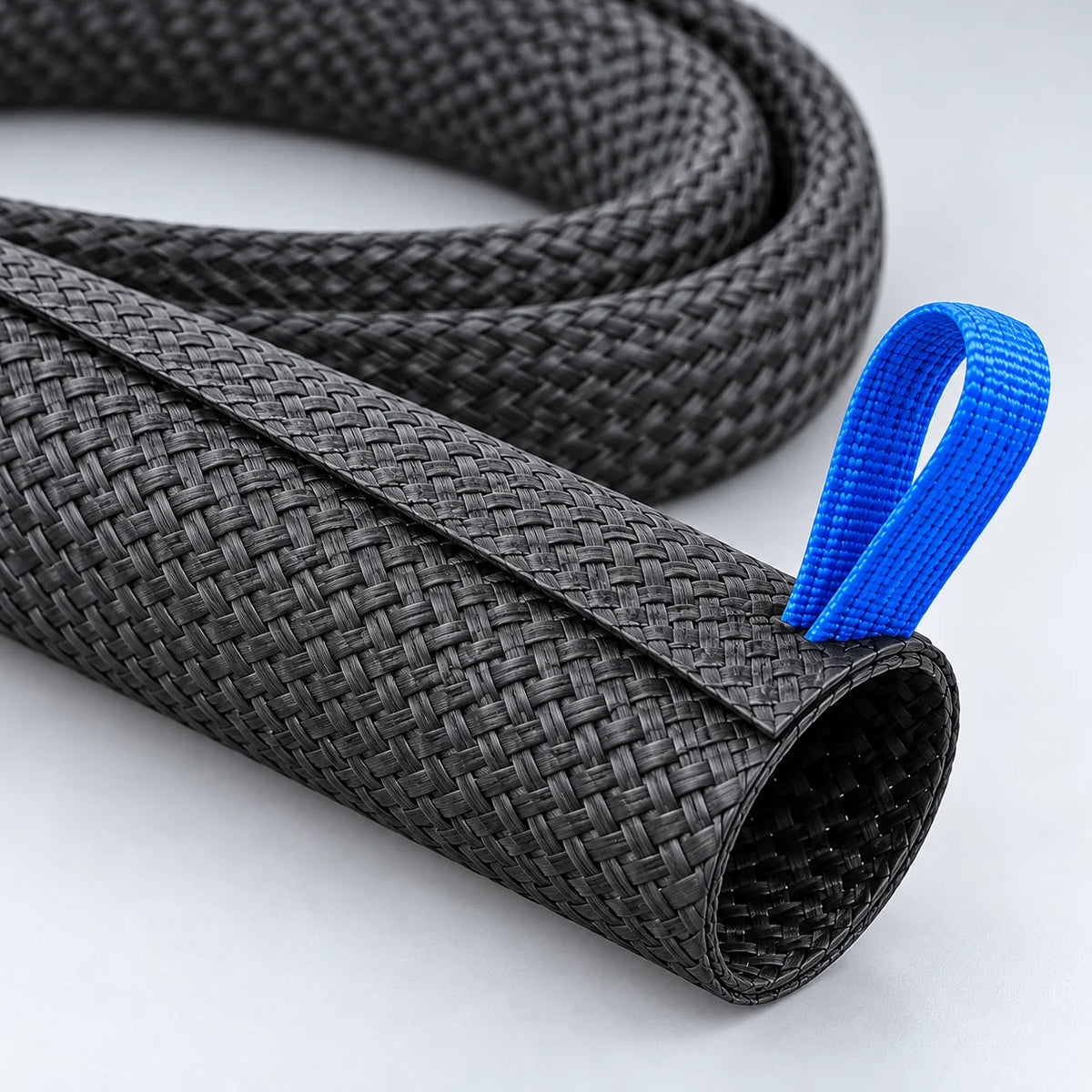 Braided Cable Sleeve — detail