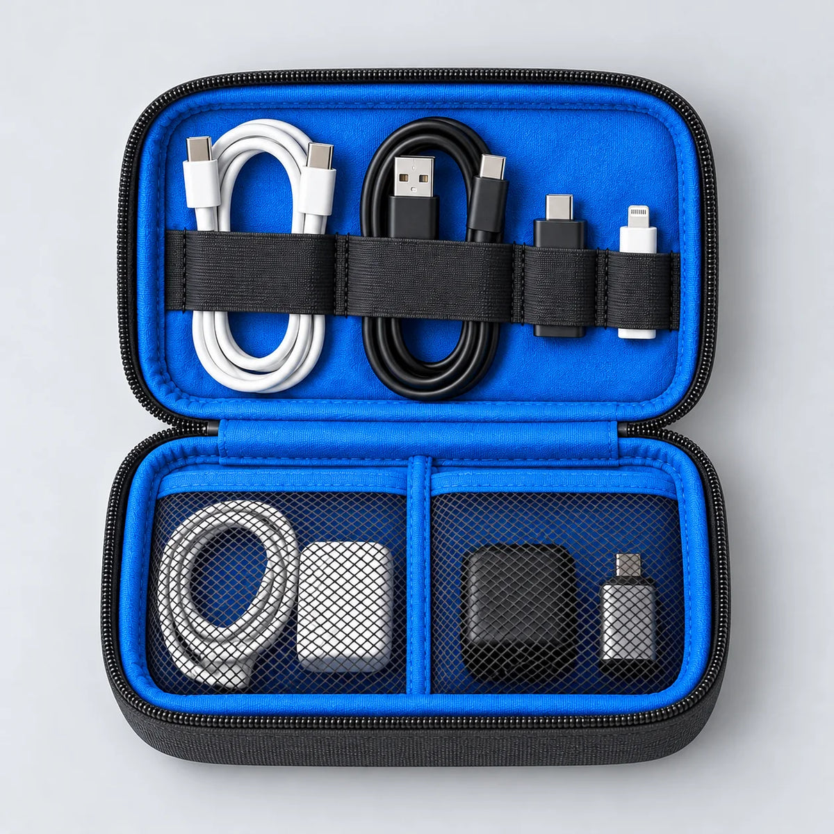 Tech Cable Organizer Case — package contents