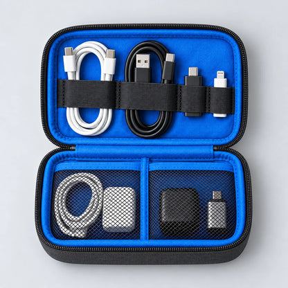 Tech Cable Organizer Case — package contents