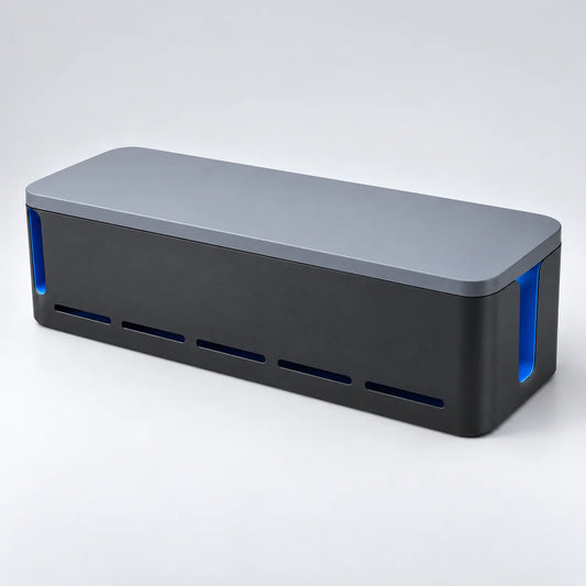 Ventilated Cable Management Box — product view